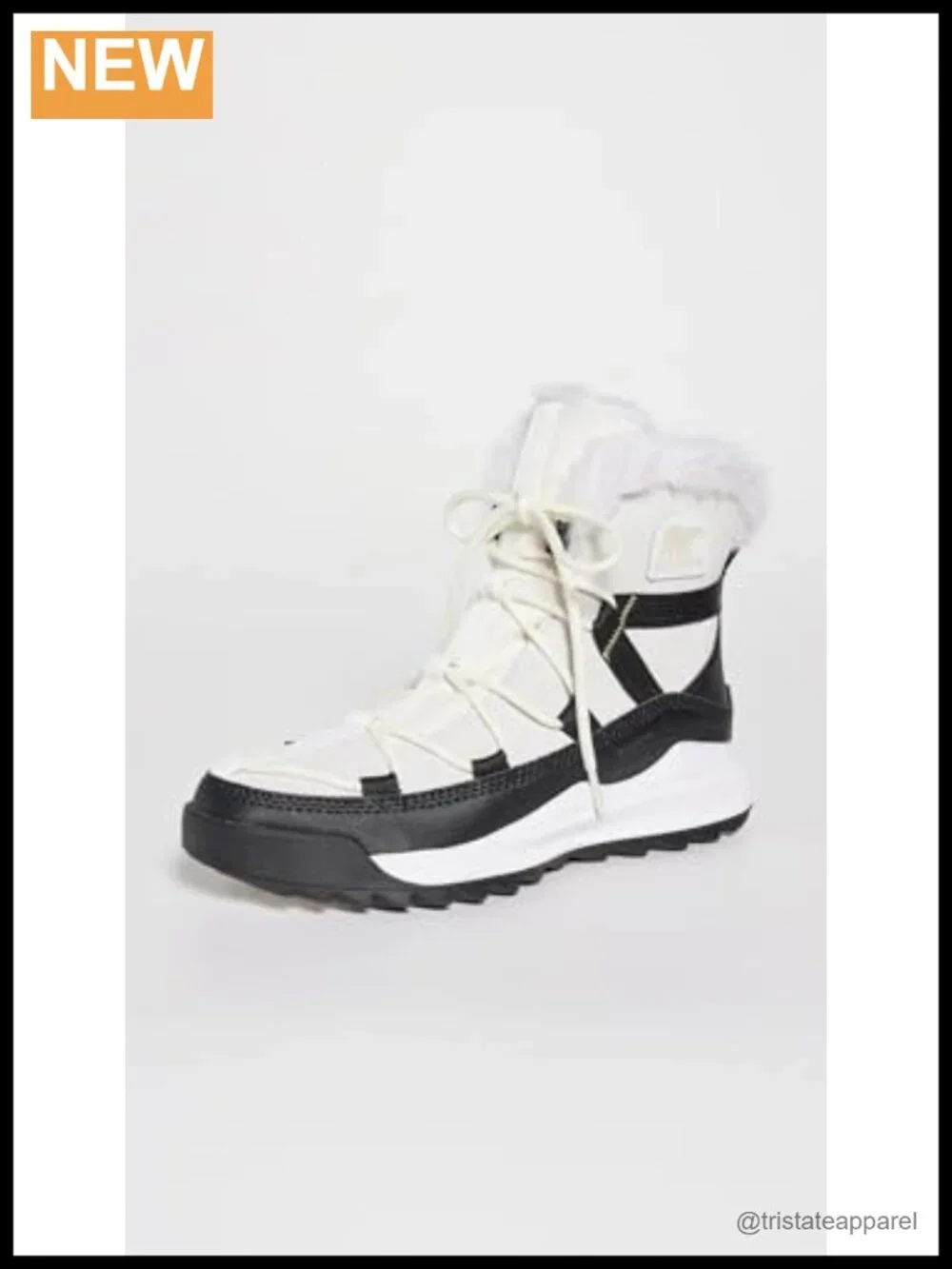 Sorel Women's Ona Rmx Glacy Waterproof Winter Boots Faux Fur Trim Lace Up Round